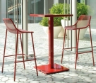 zahradní barová židle-stůl Round
