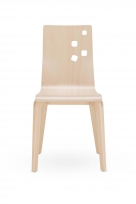 dřevěná židle_Wood Cafe