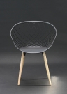 designová židle černá