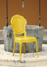 design židle Belle žlutá