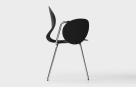 ergonomická konferenční židle se sklopným stolkem_pikai