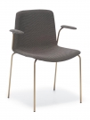 designová čalouněná židle s područkami