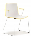 dvoubarevná designová židle