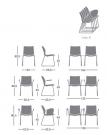 konferenční židle nami_rozměry