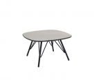 kovový zahradní stolek lyze 70x70