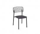 zahradní designová kovová židle
