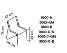 židle Pitagora rozměry