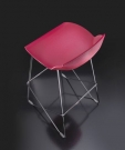 barová židle Kaleidos red2